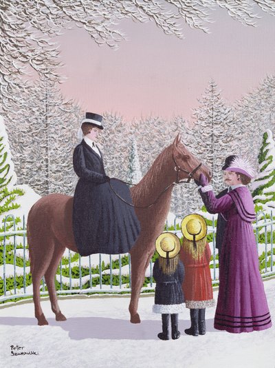 Lady on Horseback by Peter Szumowski